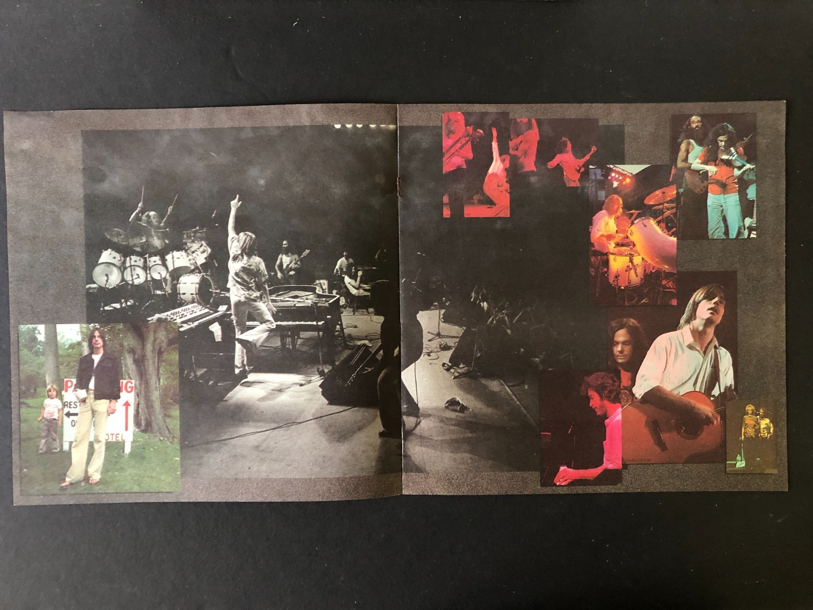 Jackson Browne RUNNING ON EMPTY 1977 Asylum + Booklet Low grade cover VG record