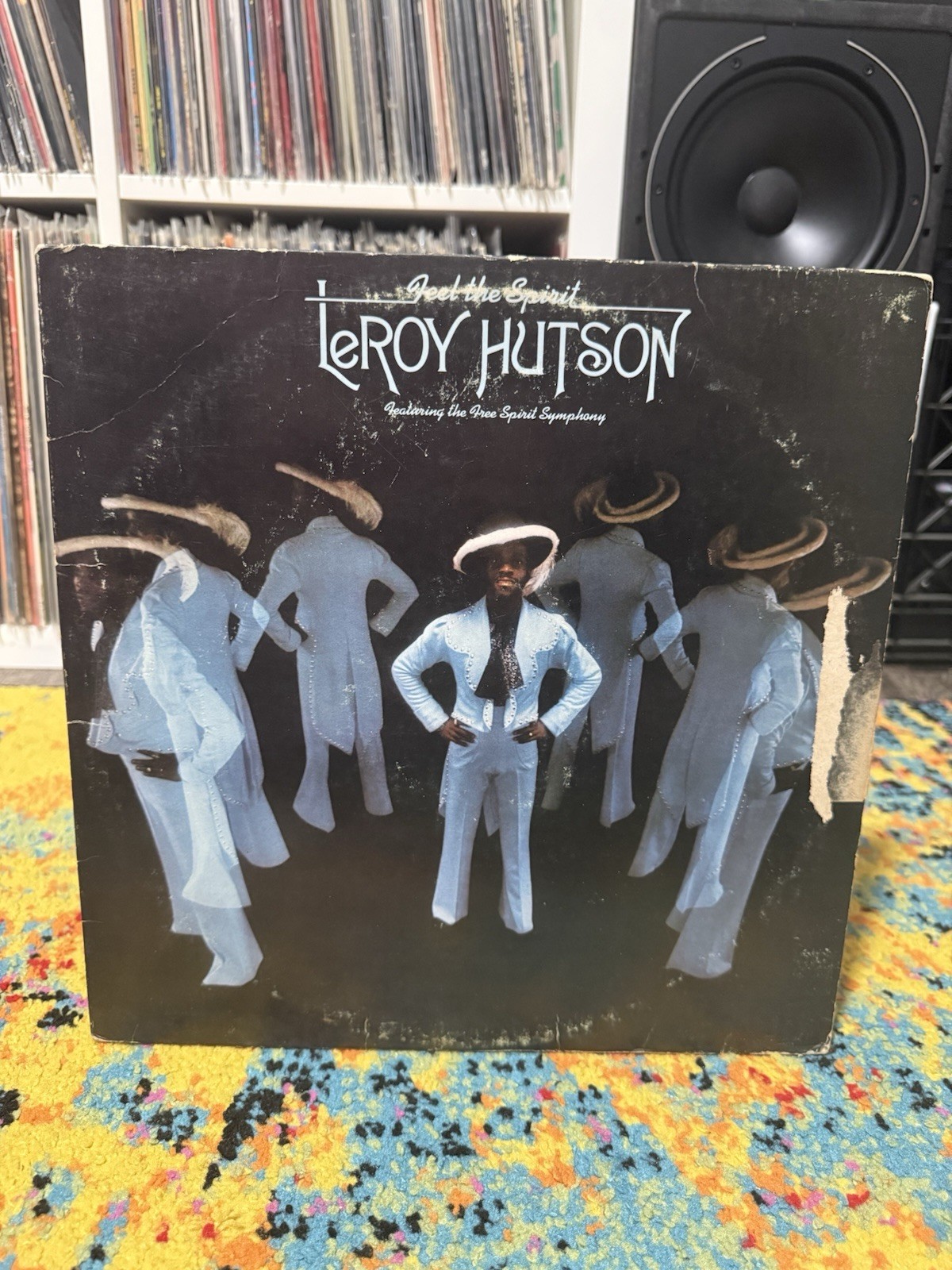 Leroy Hutson – Feel the Spirit – Vinyl LP 1976 Curtom CU 5010 – Soul/Funk VG-