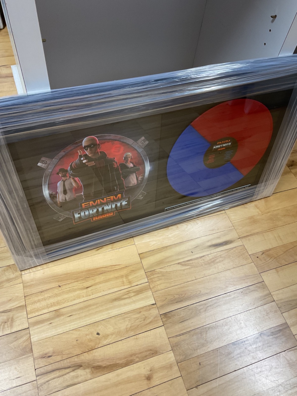 Eminem Authentic Fortnite Radio Vinyl Limited Edition Professionally Framed