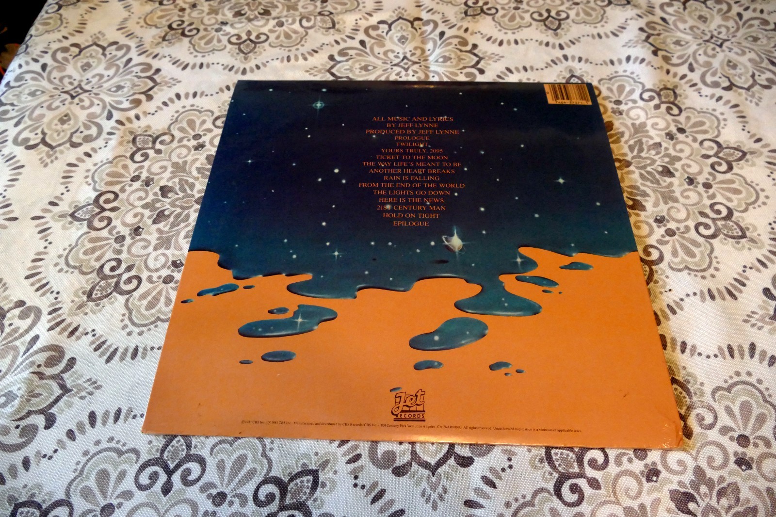 Electric Light Orchestra “Time” Records Vinyl LP – new 1981 JET FZ37371