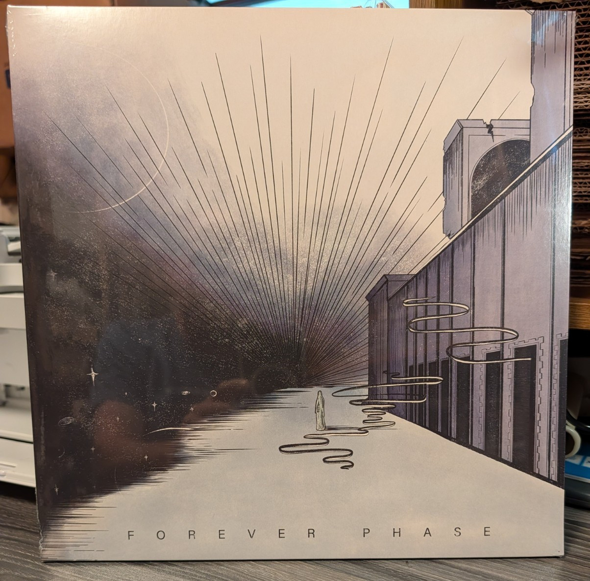 Forever Phase by Paul Meany Vinyl Record Colored Pearl White MUTEMATH NEW