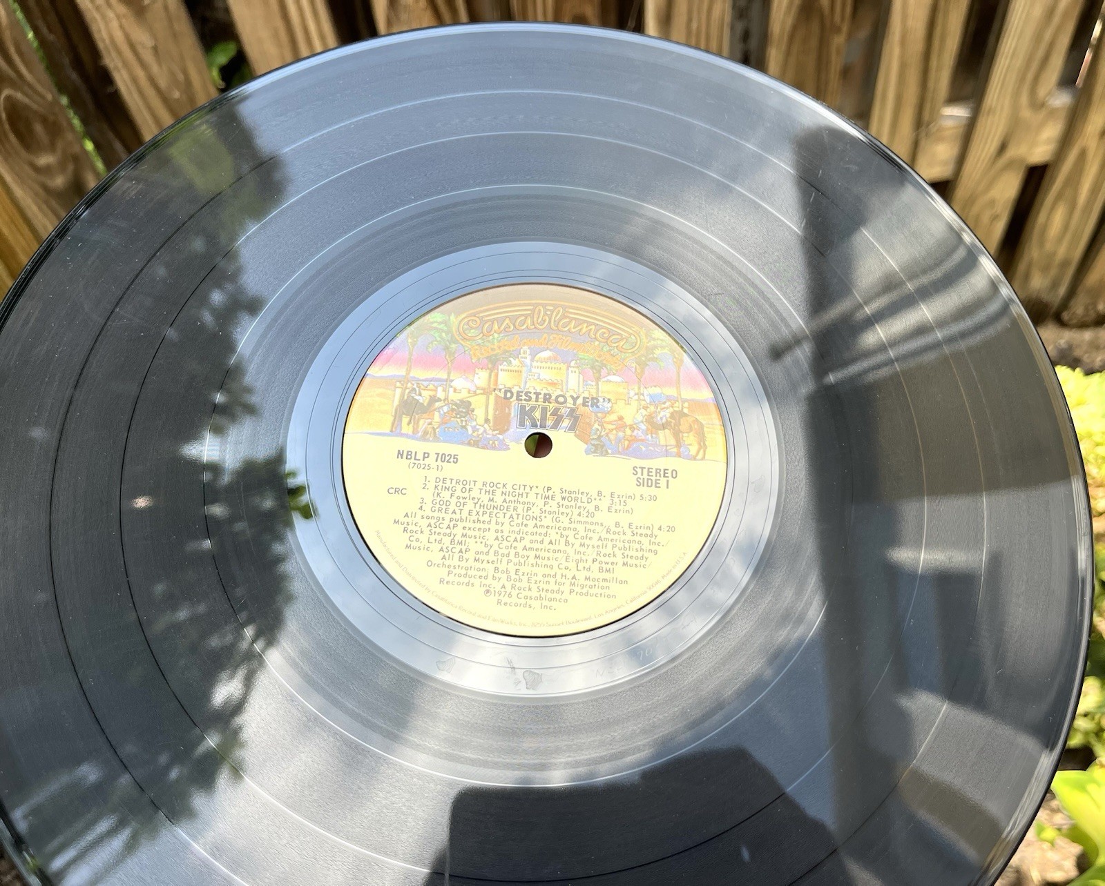 Kiss Destroyer Vinyl Record Album LP 1976 Repress EX NICE