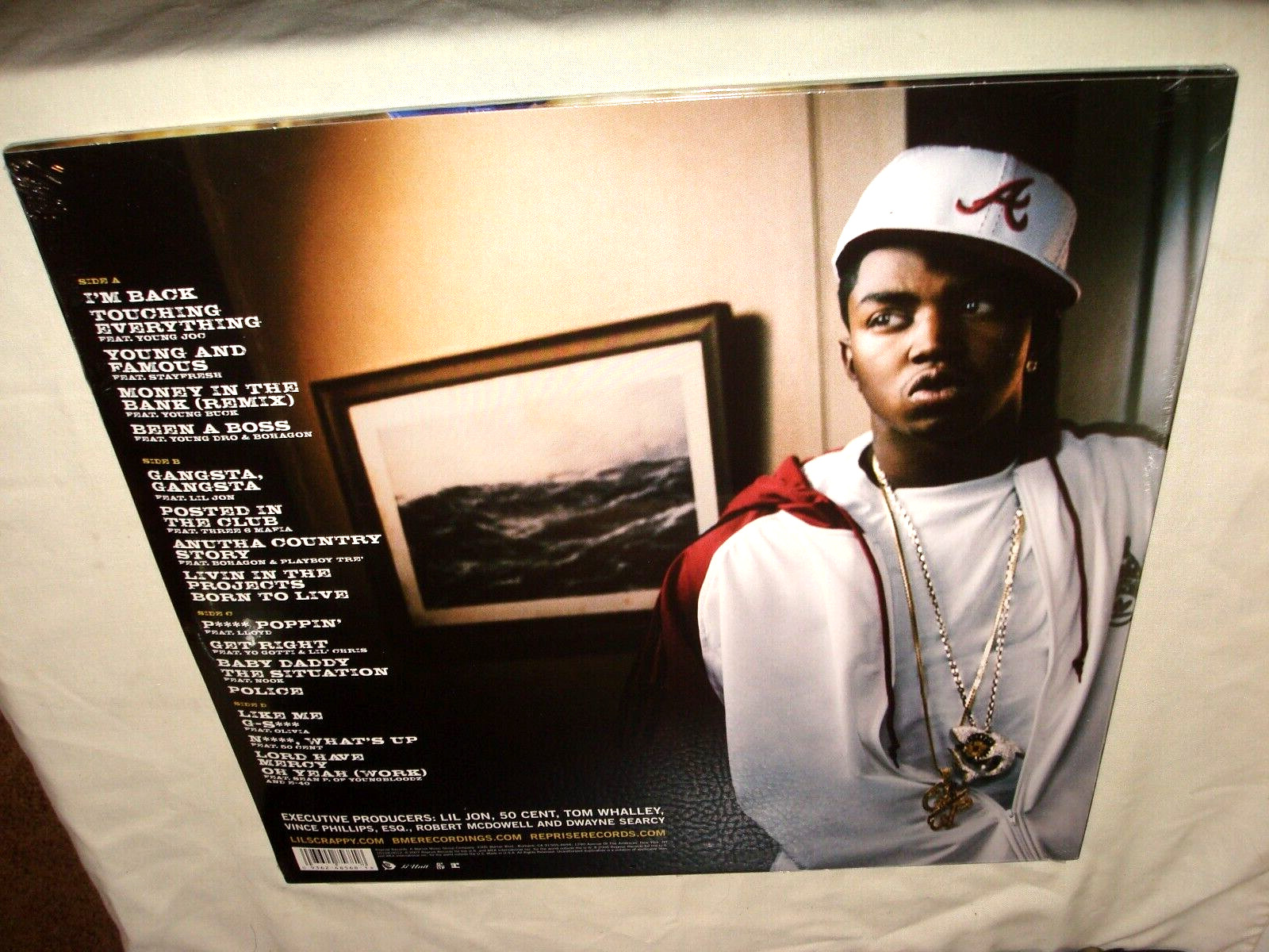Lil Scrappy Bred 2 Die Born 2 Live Vinyl 2 LP 2007 Reprise New Sealed Rap Record