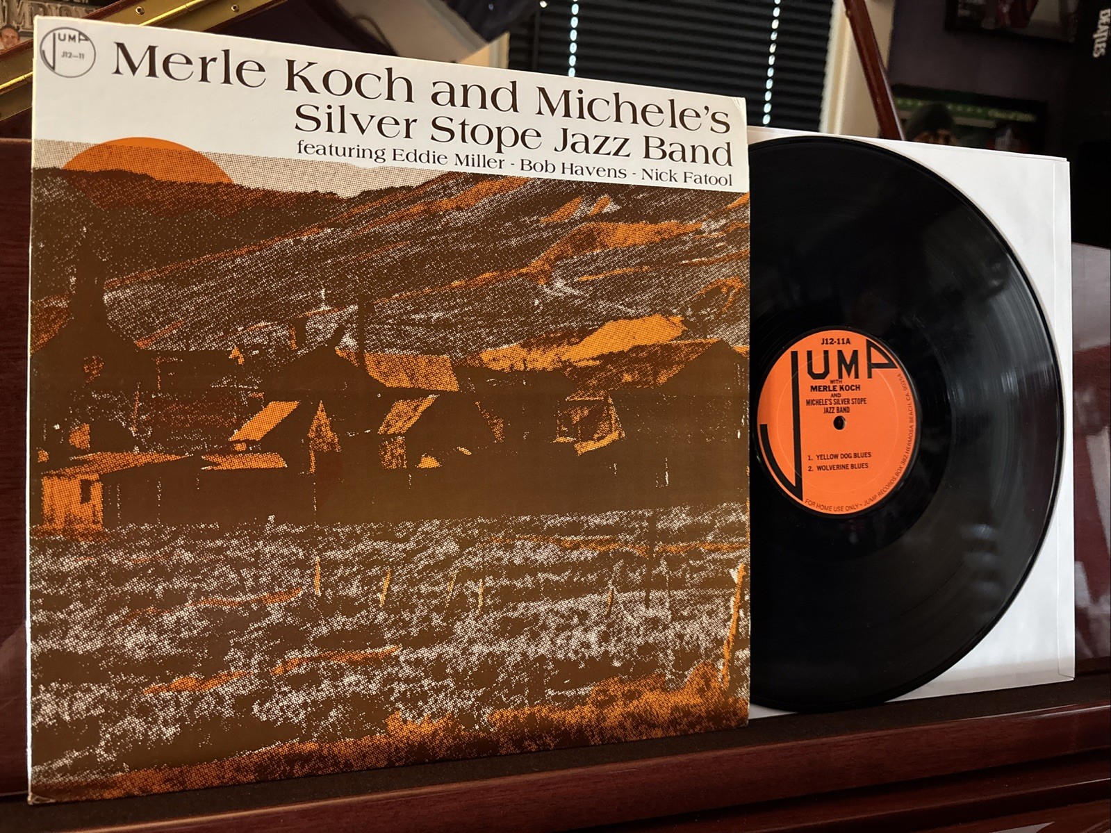 Merle Koch And Michele’s Silver Stope Jazz Band – 1982 Vinyl LP – NM/EX
