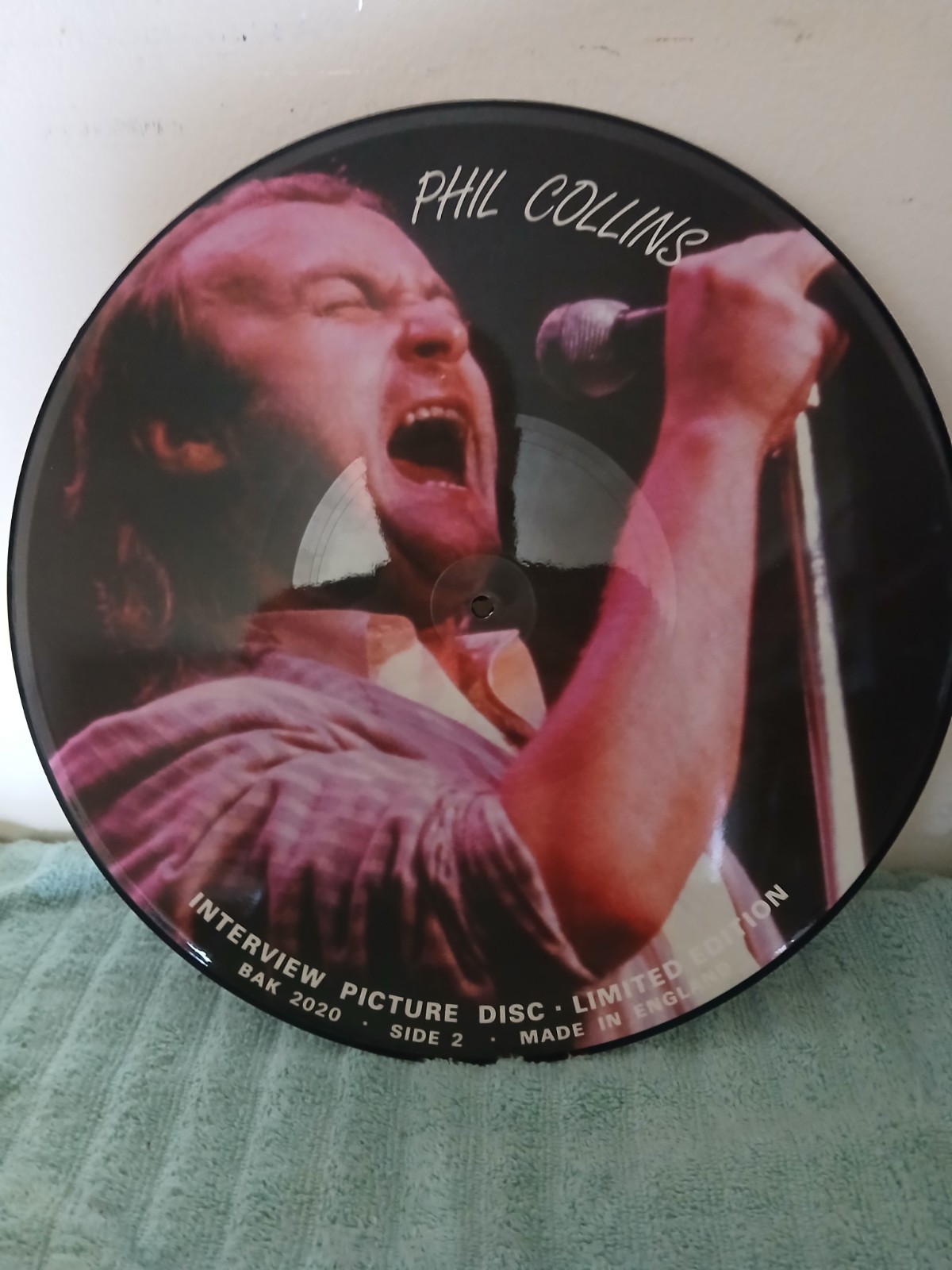 Phil Collins – Interview Picture Disc Vinyl Record, Limited Edition, BAK 2020