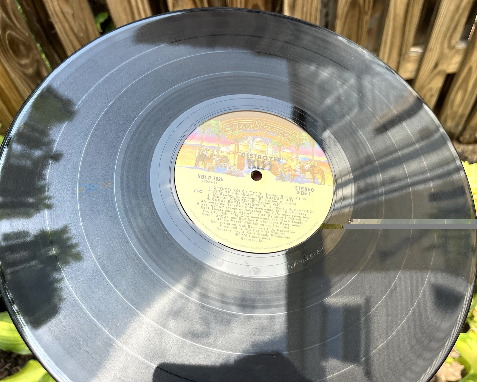 Kiss Destroyer Vinyl Record Album LP 1976 Repress EX NICE