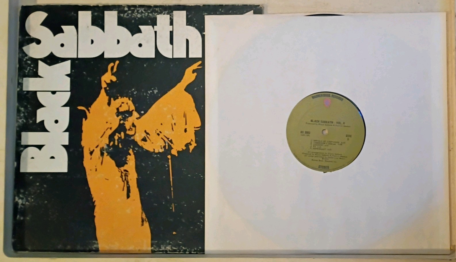 BLACK SABBATH Vol. 4 LP Vinyl WB BS-2602 Gatefold 1972 Booklet Complete. Green.