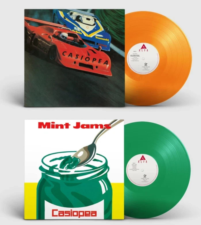 Casiopea LP Mint Jams CASIOPEA Set of 2 Vinyl Record Reissue 2025 Sealed
