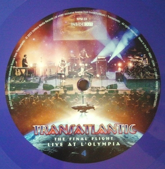Transatlantic – The Final Flight: Live At L’Olympia, LP Boxset, 4vinyl