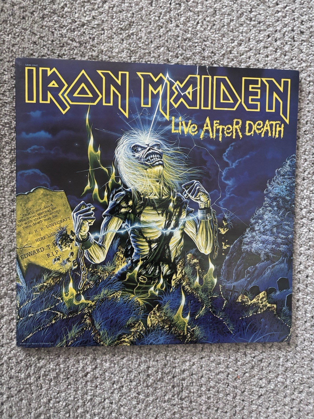Iron Maiden – Live After Death 2xLP 1st Press US 1985 VG+ with booklet!