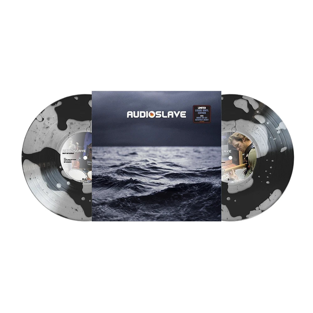 Audioslave Out Of Exile Black 🔥Liquid Filled🔥 2LP Vinyl Record LP Limited Ed