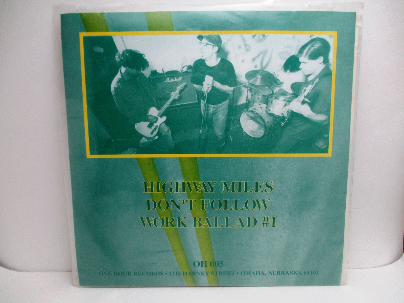 Frontier Trust Highway Miles EP 45 Album 7 inch Record Midwest Nebraska 90’s Alt