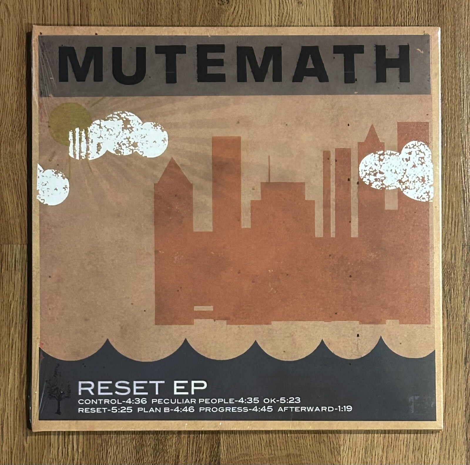 Mutemath Reset vinyl record Sealed EP rare Out of print music