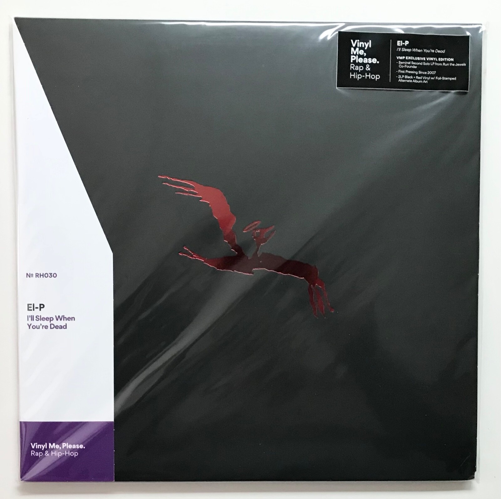 El-P: I’ll Sleep When You’re Dead (Red w/ Black Vinyl LP Record) Run the Jewels