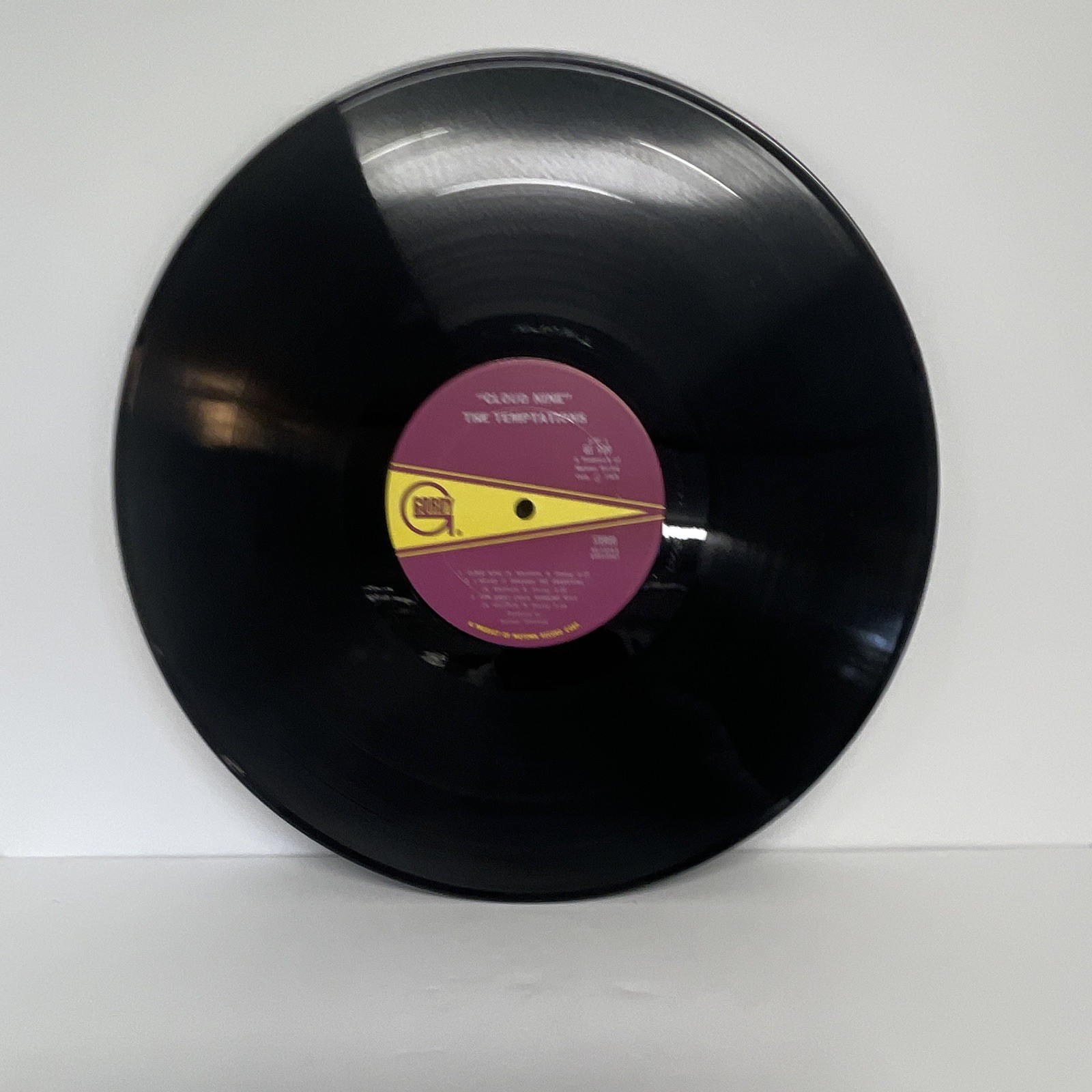 THE TEMPTATIONS CLOUD NINE 12″ LP VG+ VINYL RECORD GORDY 1969