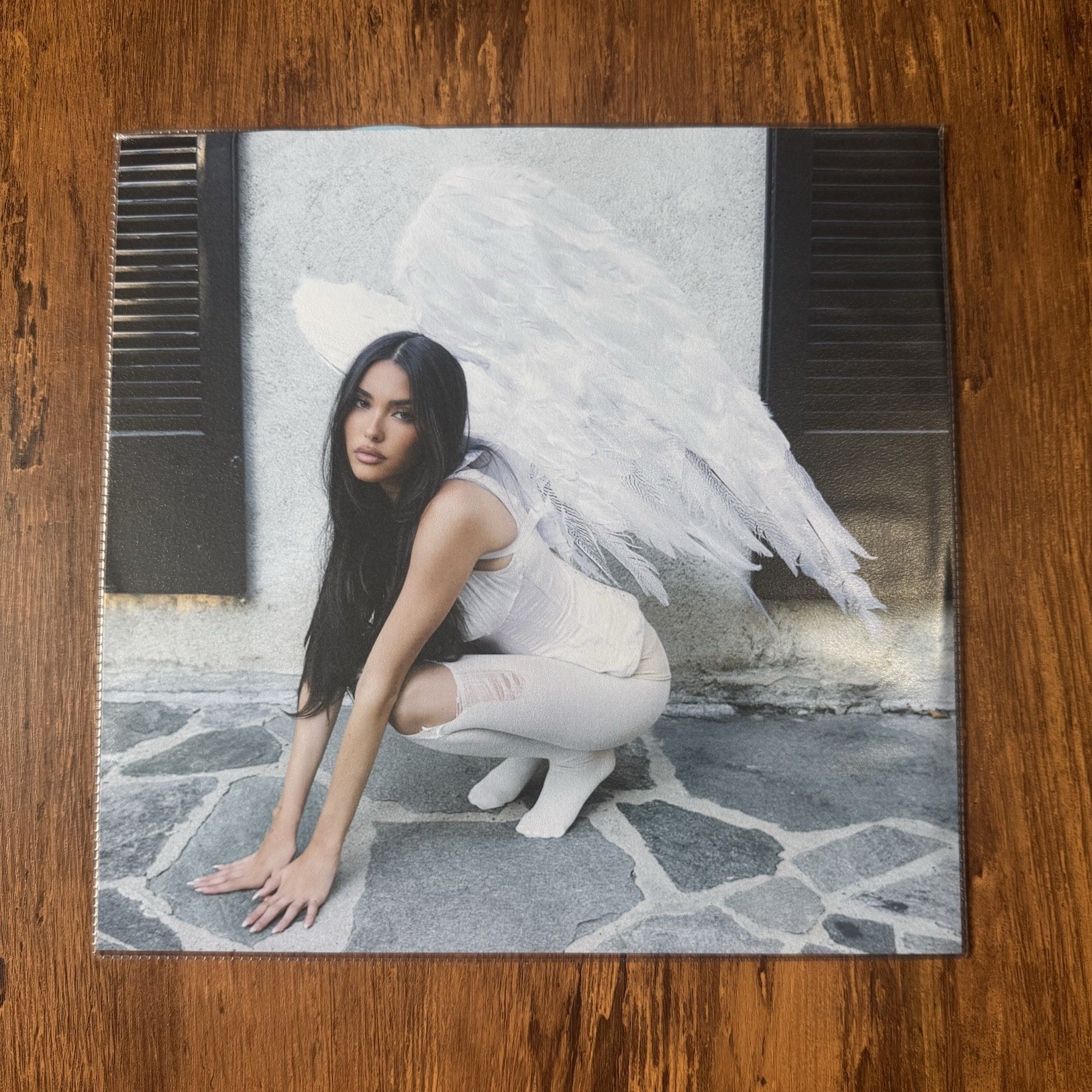 Madison Beer – Bad Enough / Angel Wings (Baby Blue Heart Shaped) Vinyl