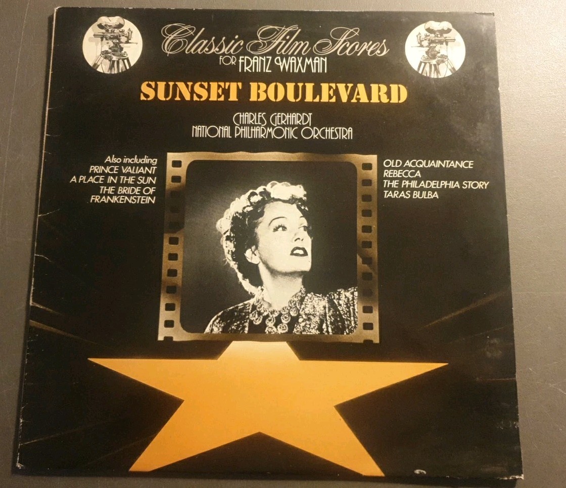 Sunset Boulevard The Classic Film Scores Of Franz Waxman RCA Gold Seal GL 43442