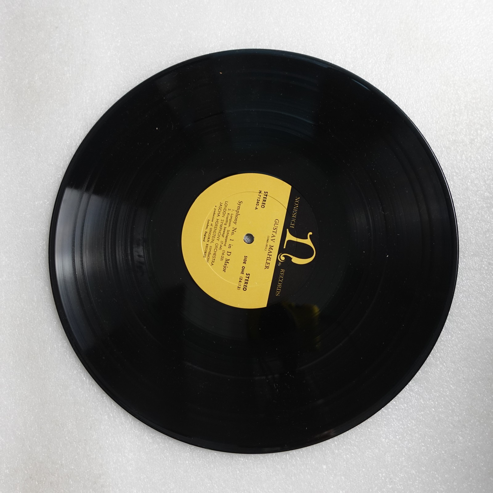 Gustav Mahler Symphony No 1 In D Major LP Vinyl Album Record Classical