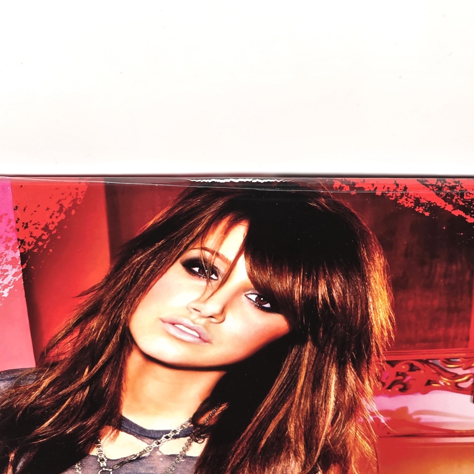 ASHLEY TISDALE Guilty Pleasure Limited Edition 3000 GARNET MARBLE Color Vinyl LP