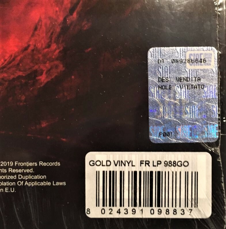 Vanden Plas – The Ghost Xperiment (Ltd Ed. Gatefold GOLD LP) Only 100 Copies