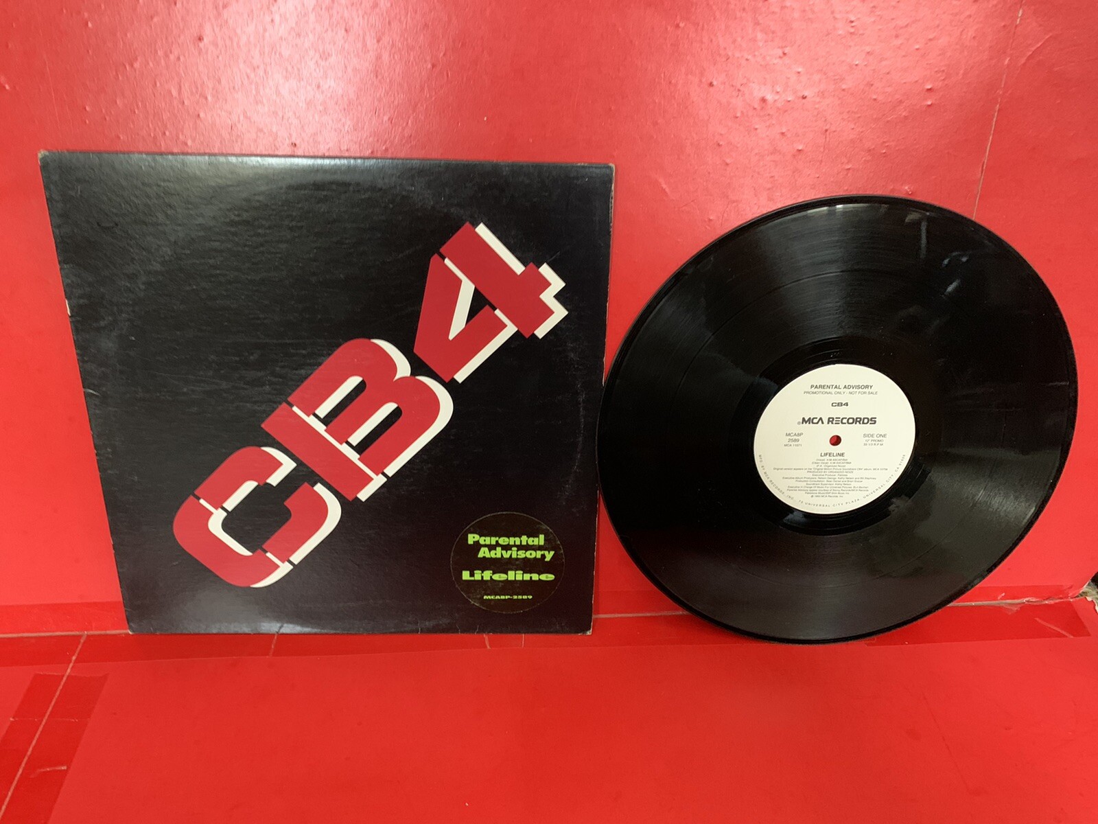 CB4 – Lifeline – Parental Advisory – Promo – 12″ Single