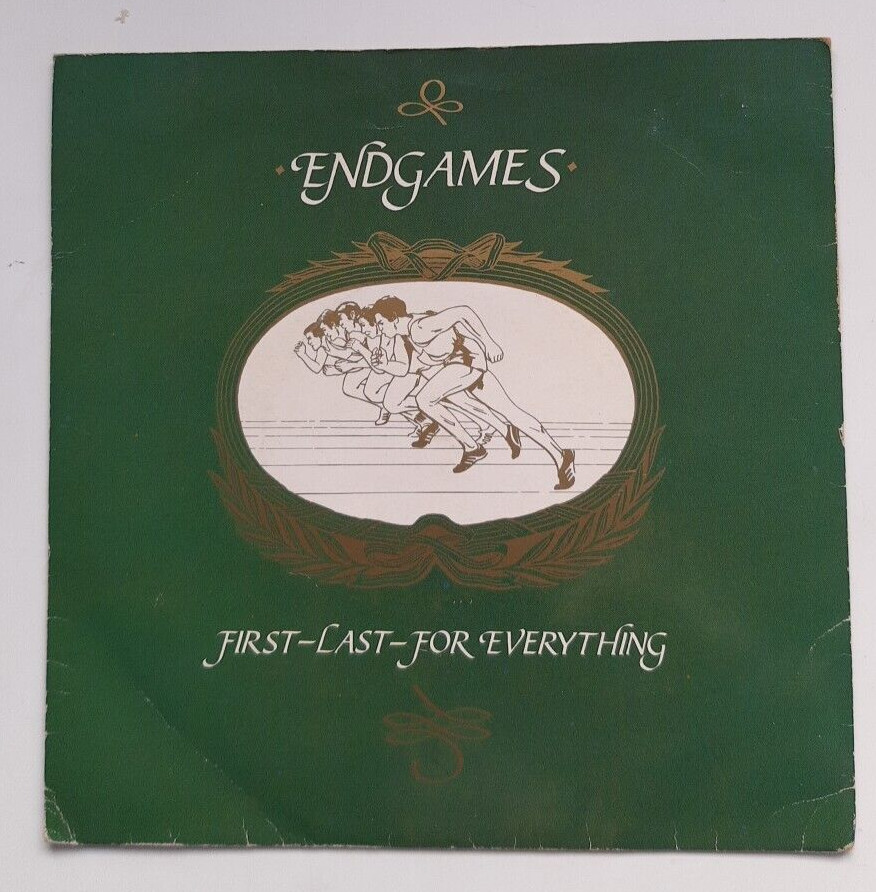 ENDGAMES – First-Last-For Everything 7″ Vinyl Single (1982) Glasgow 80s SynthPop