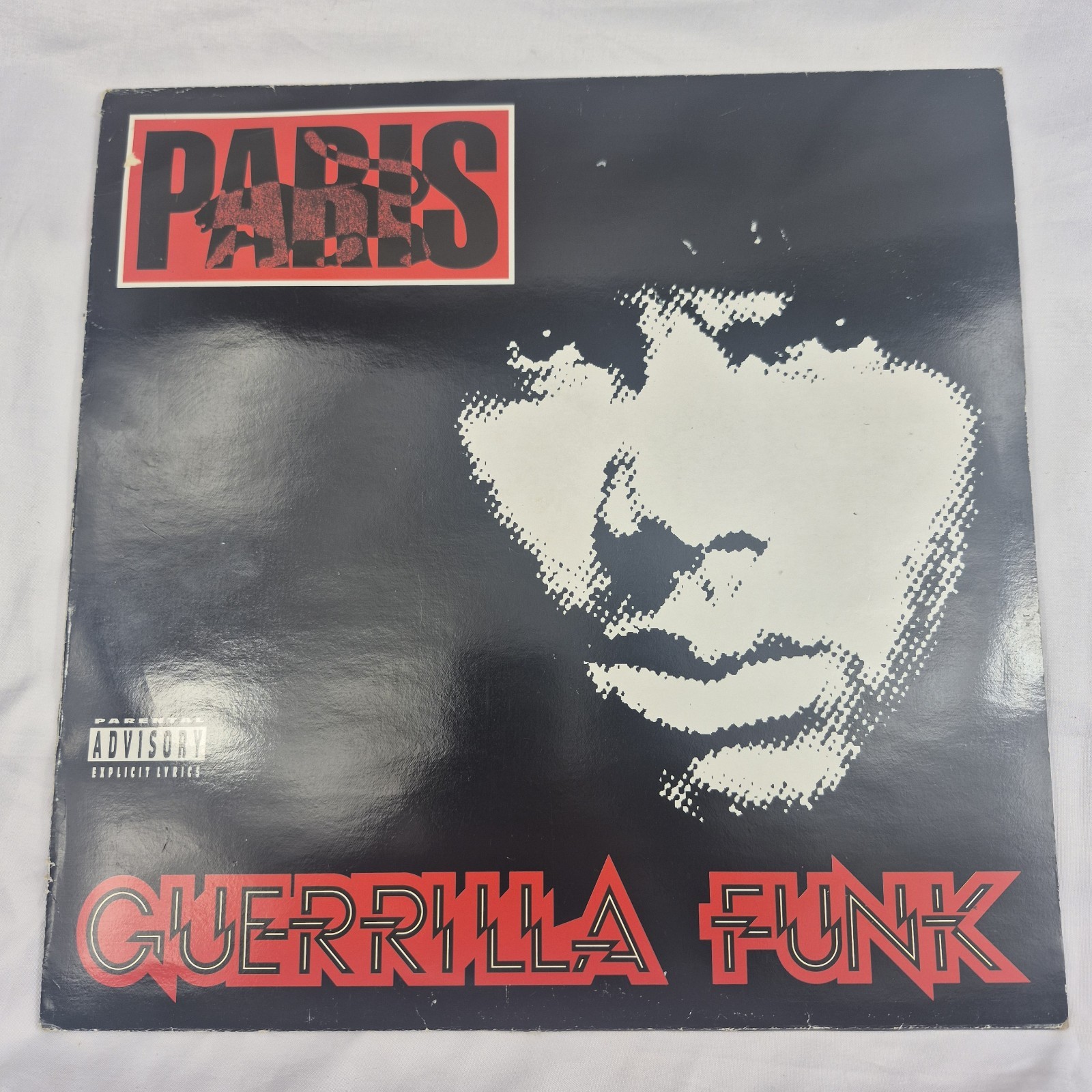 Paris Vinyl LP Guerrilla Funk Vinyl 12″ 1994 UK First Press PTYLP 108 Hip Hop