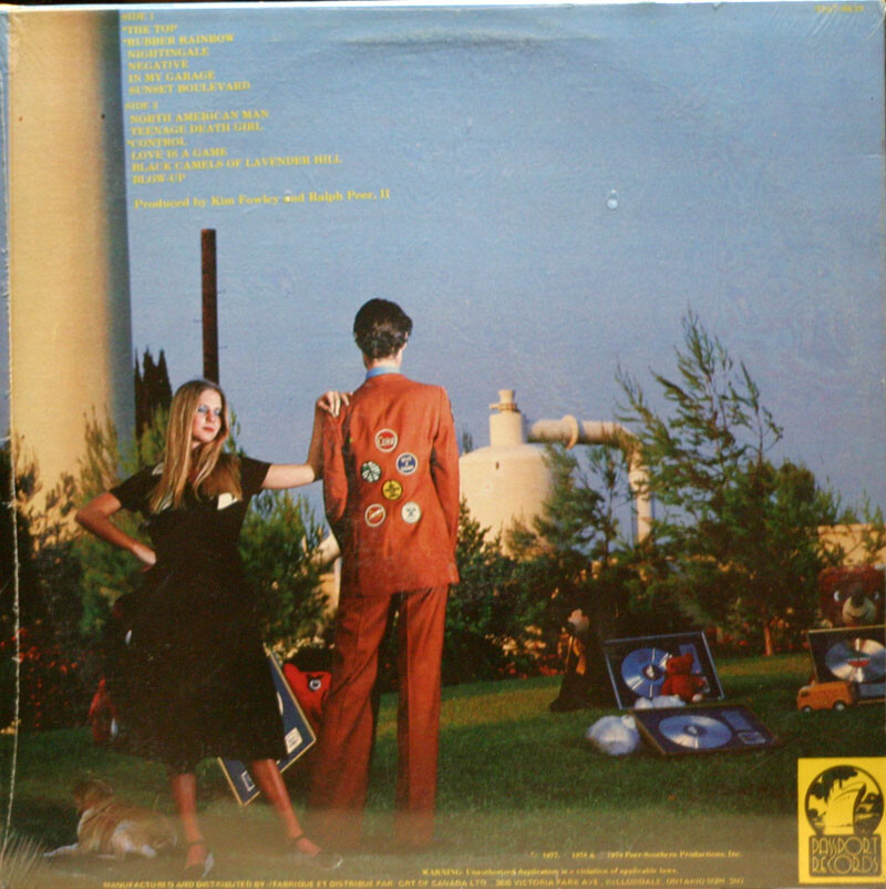 KIM FOWLEY Sunset Boulevard Passport 9167-9839 CANADA S/S ROCK 1977 33RPM