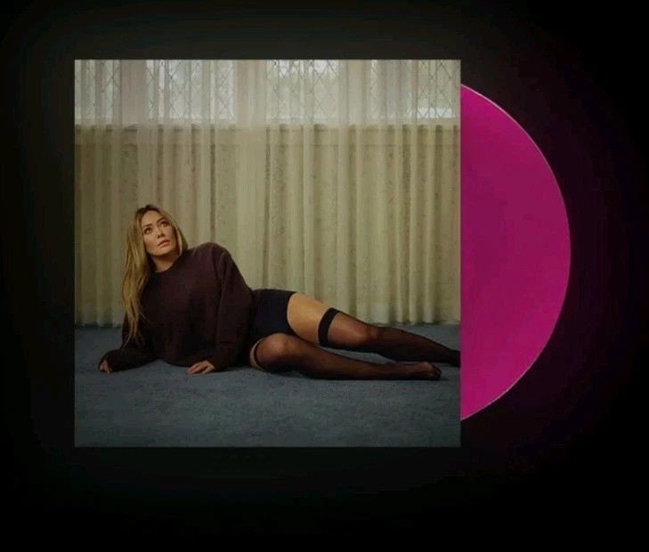 SPOTIFY FAN’S FIRST Violet LP Hilary Duff luck…or something LTD /1000 VG+ READ