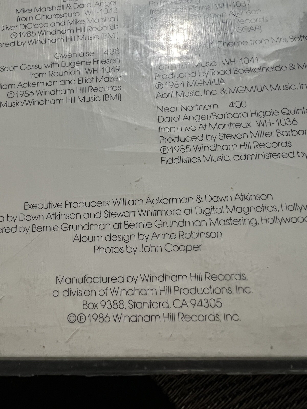 NEW Windham Hill Records Sampler ’86 Vinyl Album Sealed New Age Various Artists