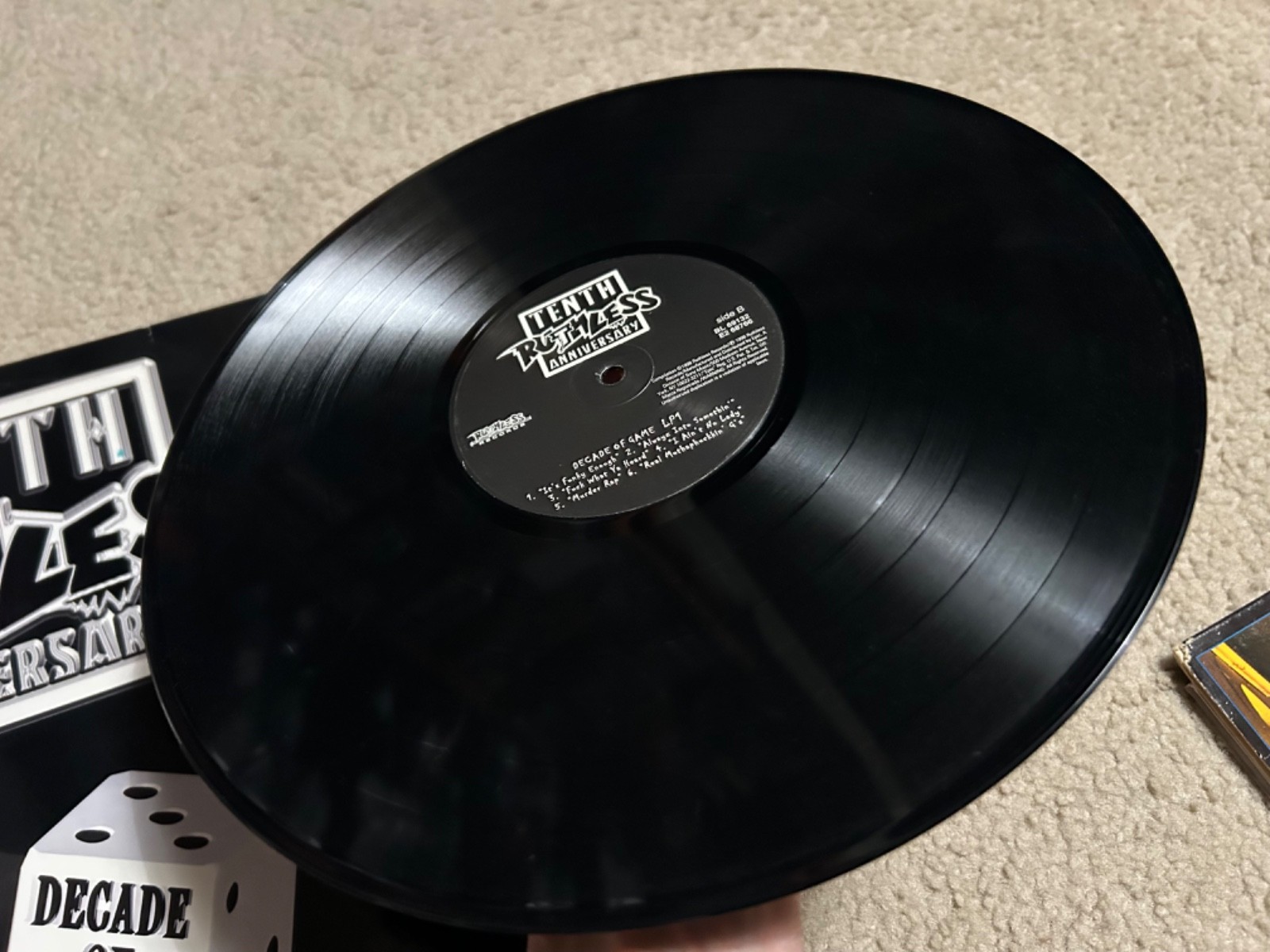 RUTHLESS RECORDS Tenth Anniversary Compilation “Decade Of Game” 2xLP 1998 vinyl