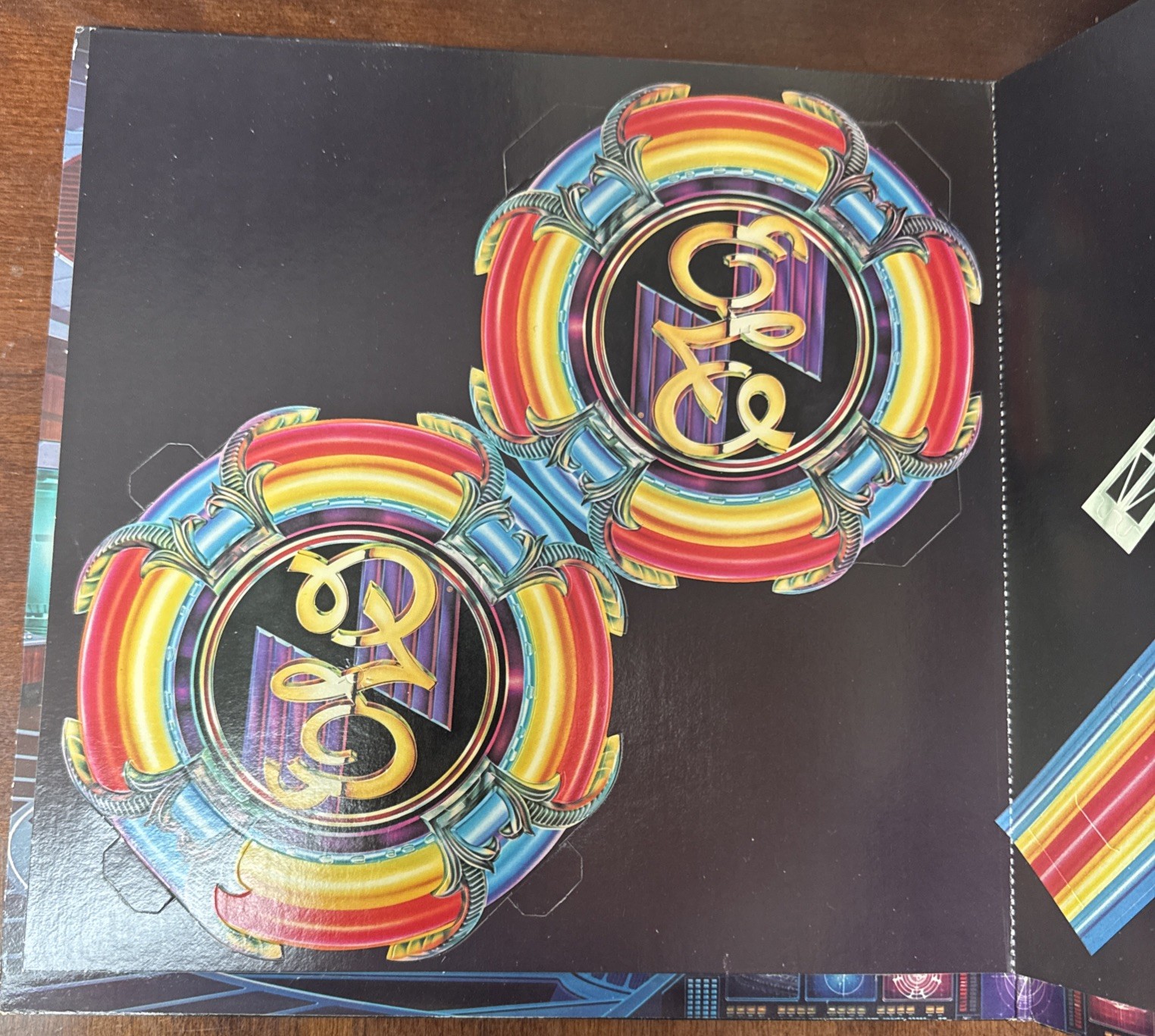 ELO Electric Light Orchestra Out Of The Blue Vinyl Jeff Lynne LP Space Station