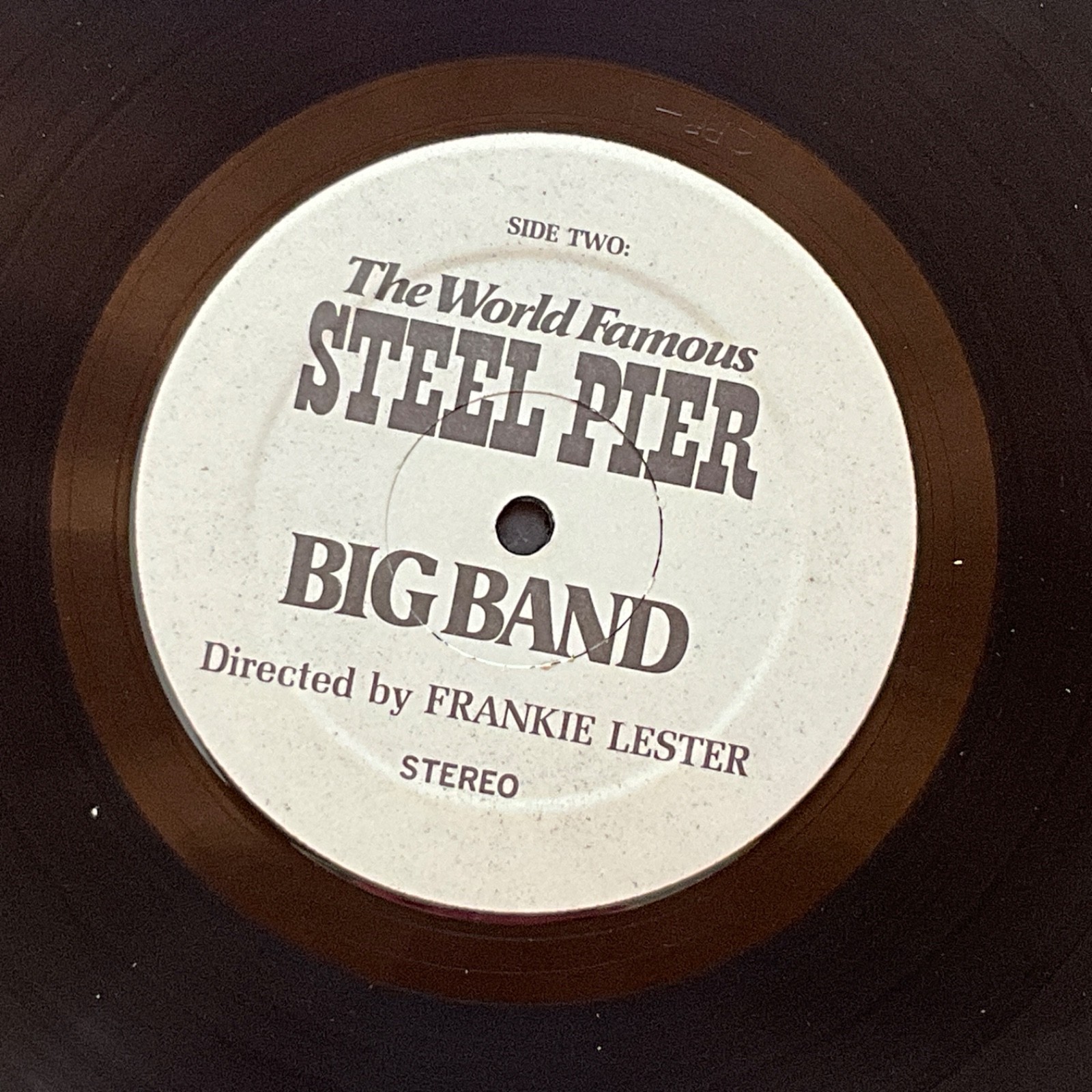 Frankie Lester, The World Famous Steel Pier Big Band, Vinyl LP