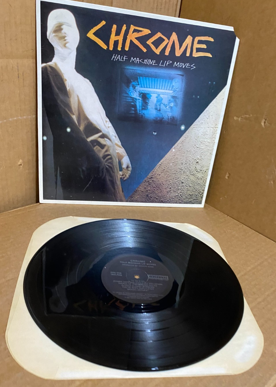 Chrome LP “Half Machine Lip Moves” ~ Siren Original ’79 ~ Punk Experimental