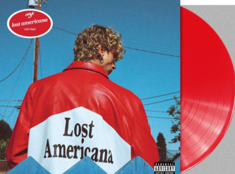 Lost Americana MGK Machine Gun Kelly LP Red Vinyl New Sealed