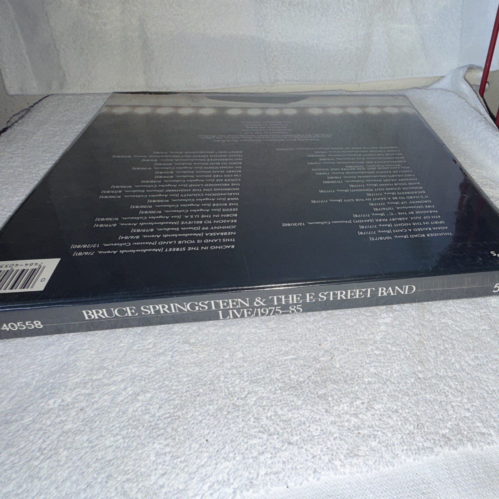 Bruce Springsteen & E Street Band Live/1975-85 5LP Vinyl Box Set Columbia 1986