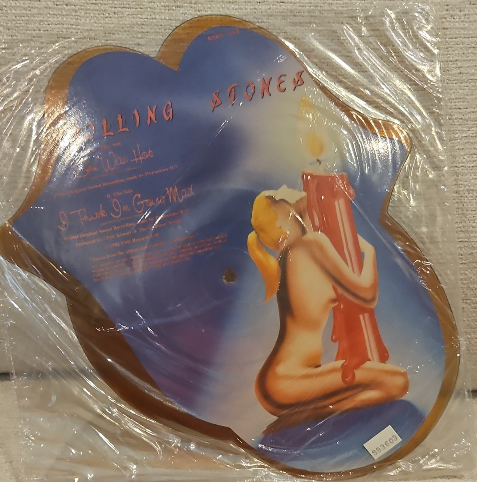 Rolling Stones I Think I’m Going Mad 7″ 45 RPM Picture Disc Single RSRP 114
