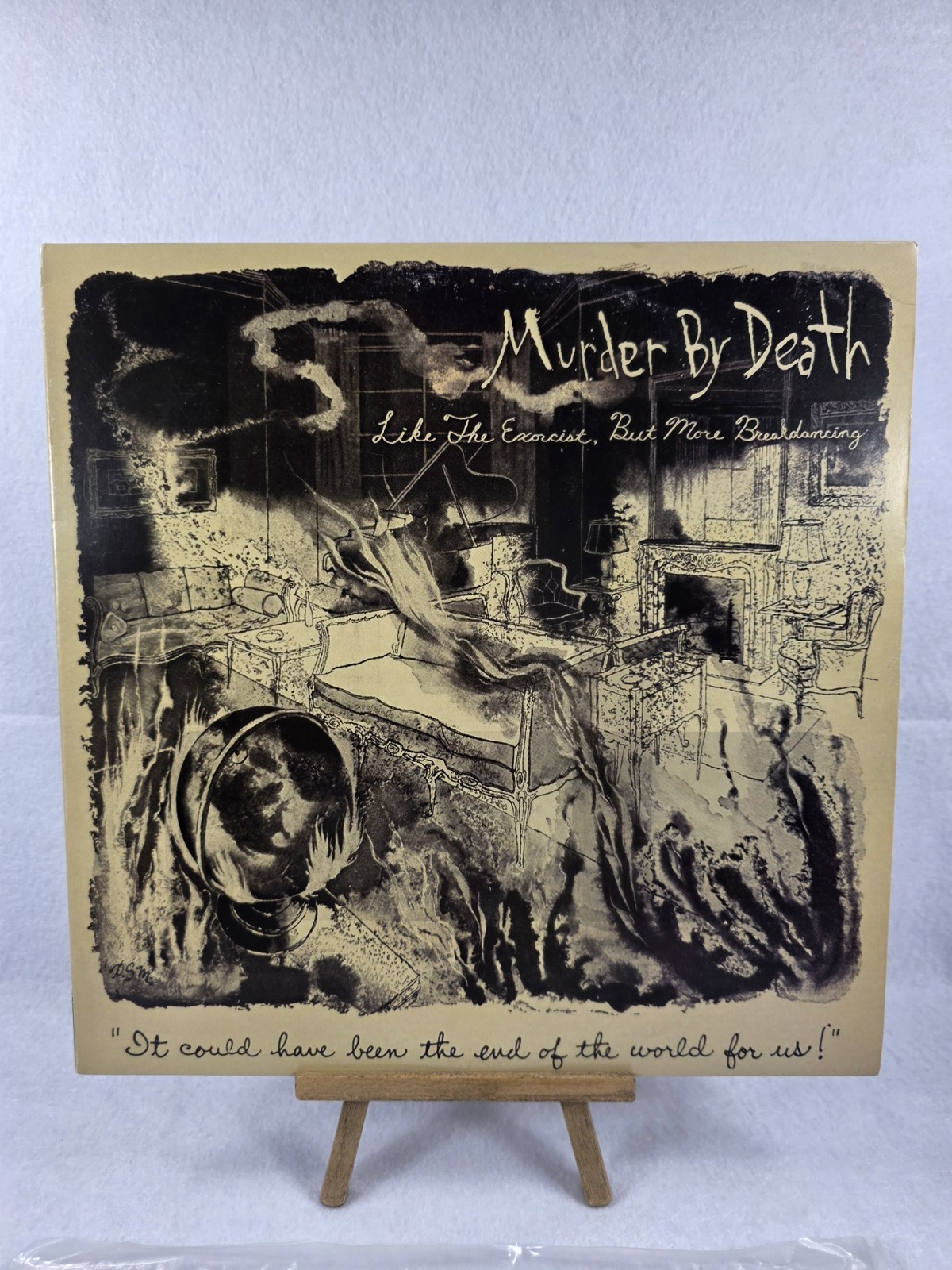 Murder By Death “Like The Exorcist, But More Breakdancing” Vinyl LP Numbered Red