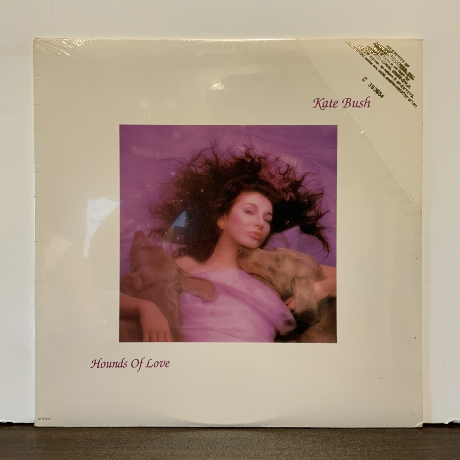 Kate Bush – Hounds Of Love, Gold Stamp Promo Vinyl LP SEALED!