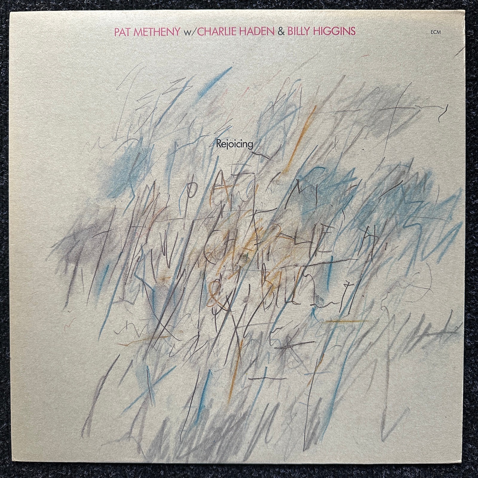 Pat Metheny Charlie Haden Billy Higgins Rejoicing Quiex Vinyl LP 1984 ECM Jazz