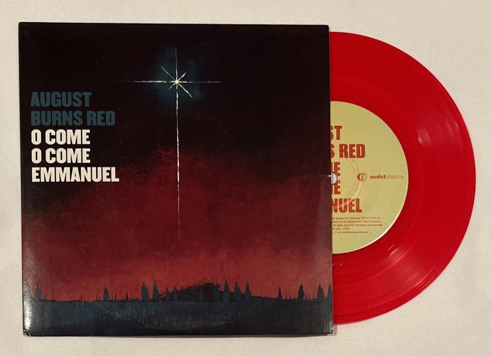 August Burns Red – O Come O Come Emmanuel Red Color Vinyl Soildstate 2009