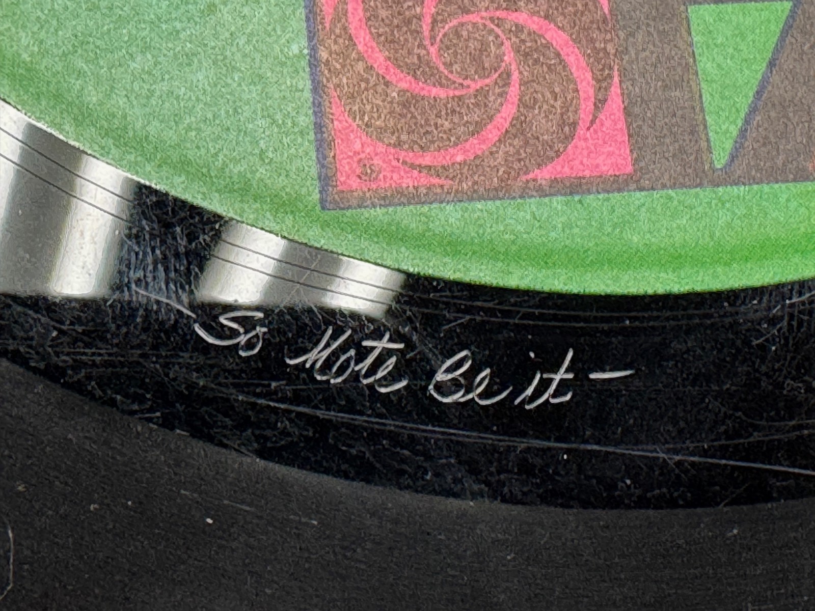 Led Zeppelin III LP SD7201 Broadway Do What Thou Wilt Wheel Cover VG