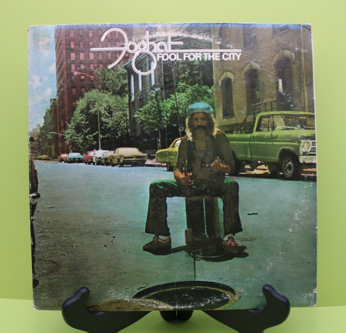 Foghat Fool For The City LP Bearsville BR 6959 VG