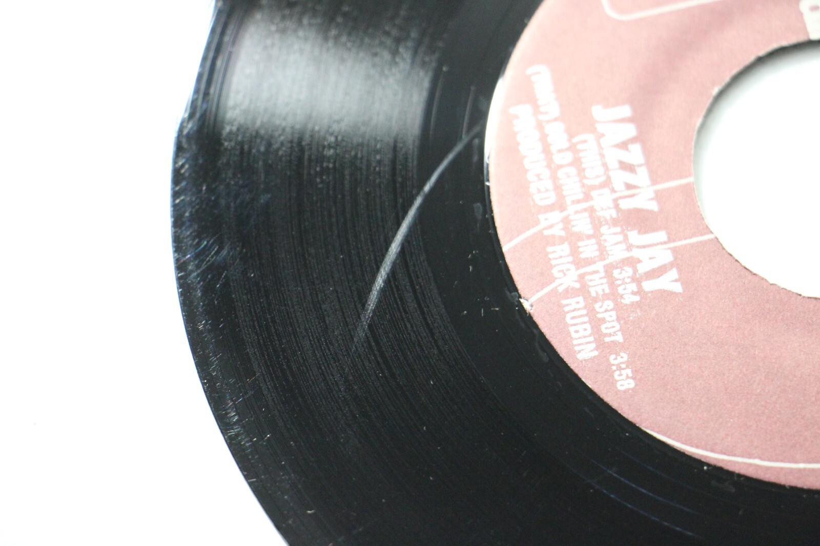 Jazzy Jay ‎– Def Jam / Cold Chillin’ In The Spot, 1985 7″ Def Jam DJ-7-003