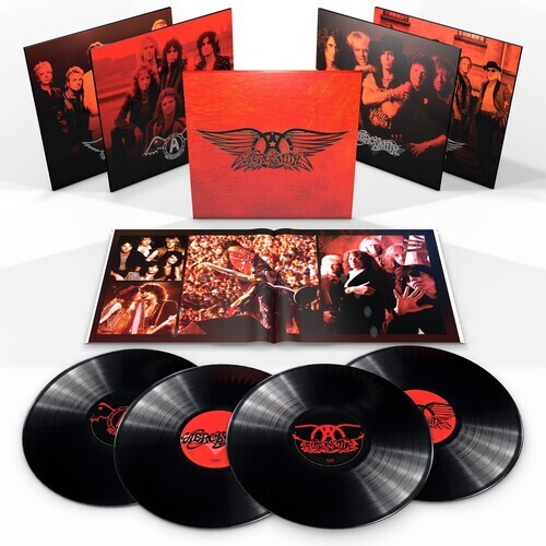 Aerosmith – Aerosmith – Greatest Hits Deluxe 4LP [New Vinyl LP] Oversize Item Sp