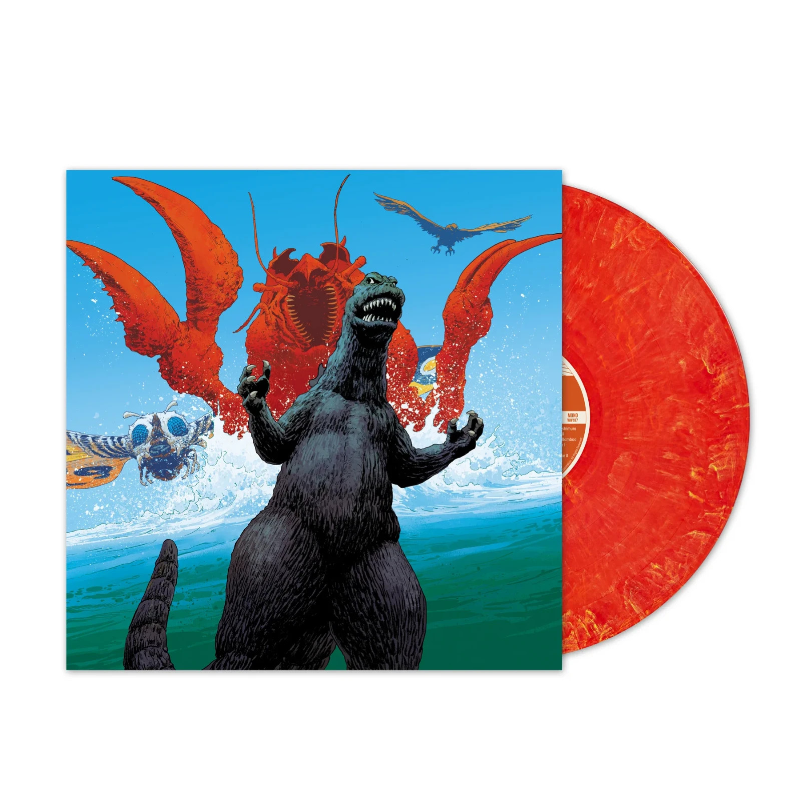 Godzilla Showa Era Soundtracks 18LP Vinyl Box Set Waxwork Sealed Mint OOP
