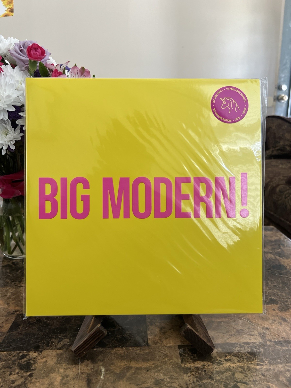 Goose – BIG MODERN! Big Unicorn Yellow Magenta Splatter Vinyl Record 2LP /1000