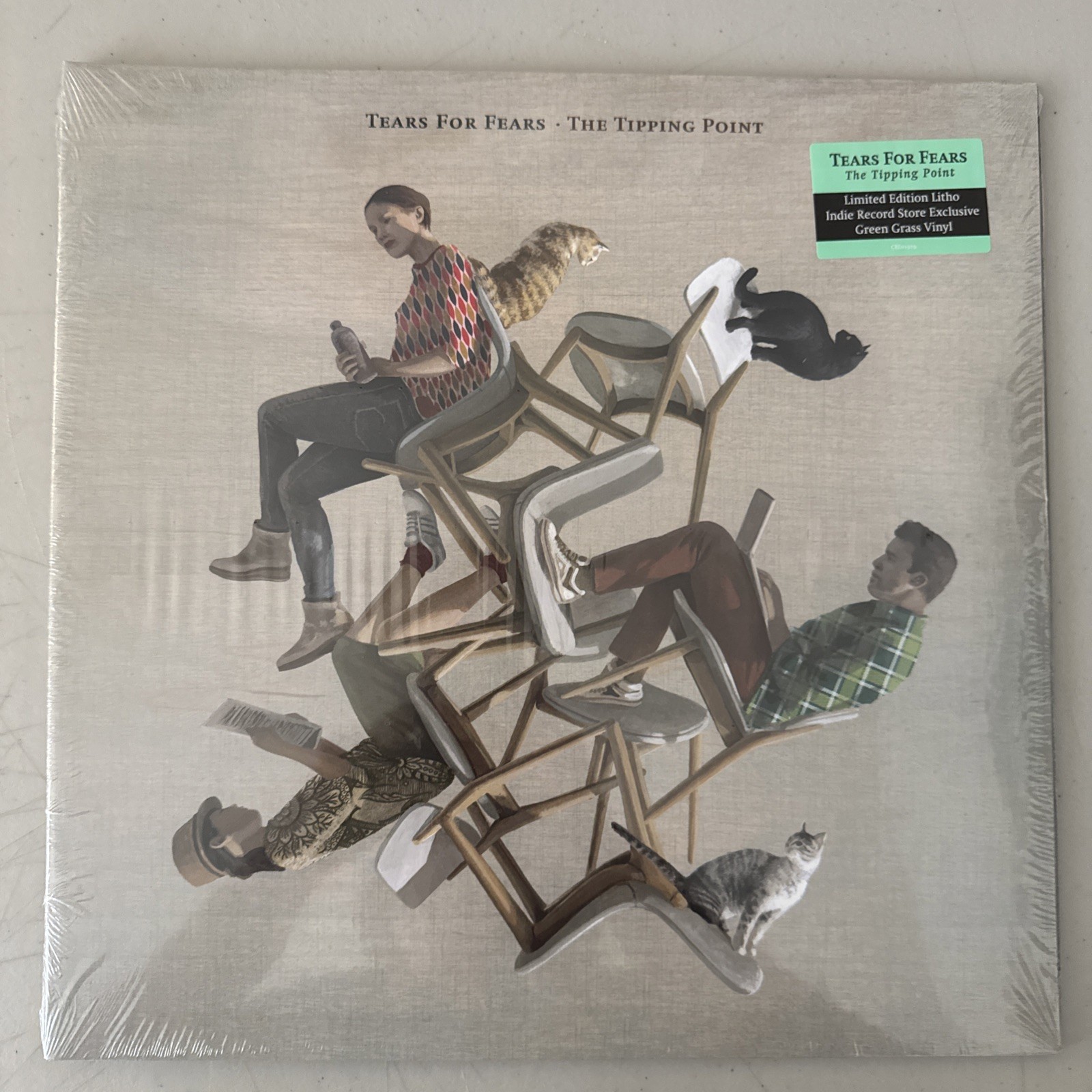 Tears For Fears The Tipping Point Limited Green Grass Vinyl Indie Exc New Sealed