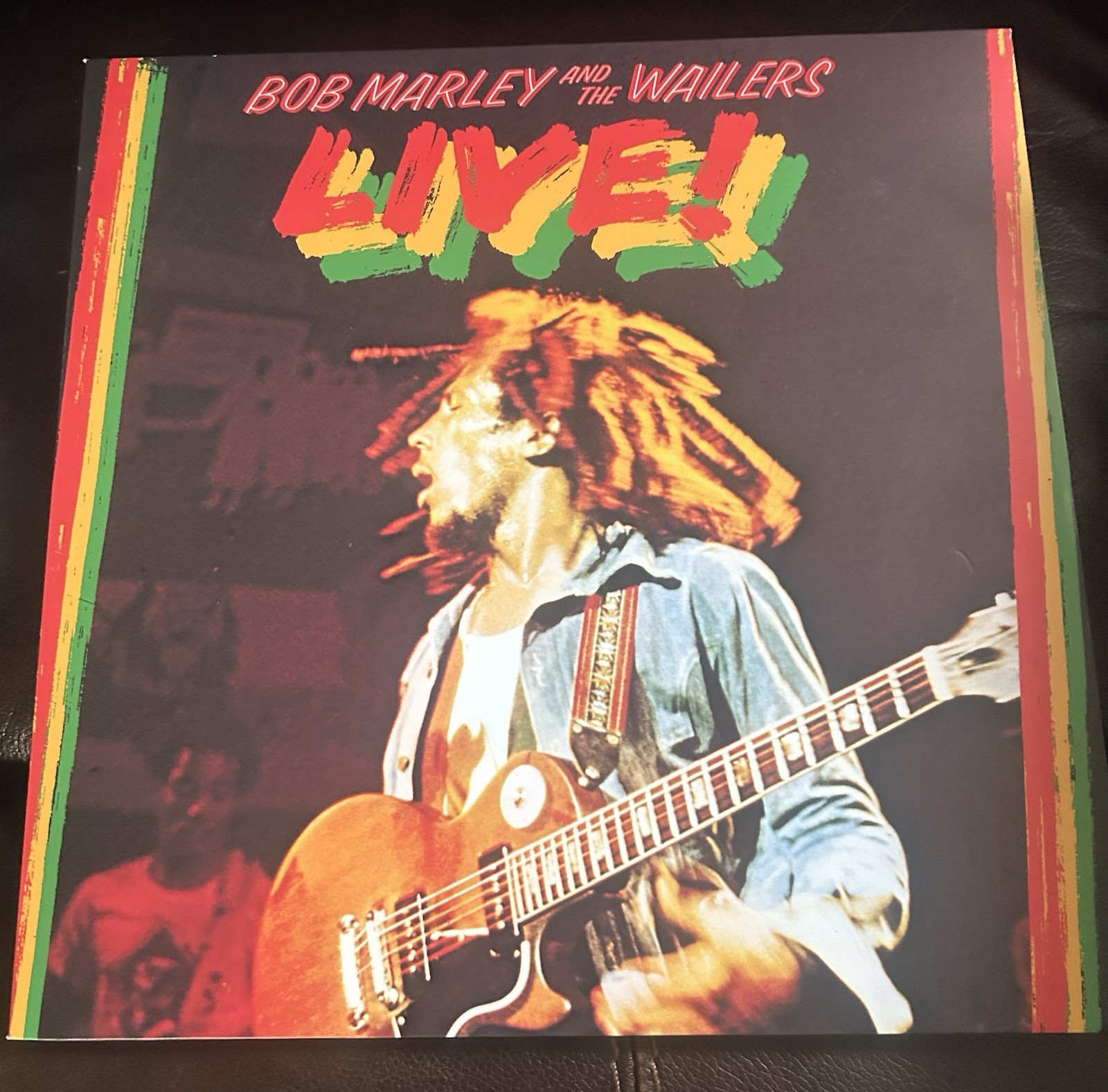 Bob Marley & The Wailers Live! 12″ Black Vinyl LP Tuff Gong 2015 Reggae