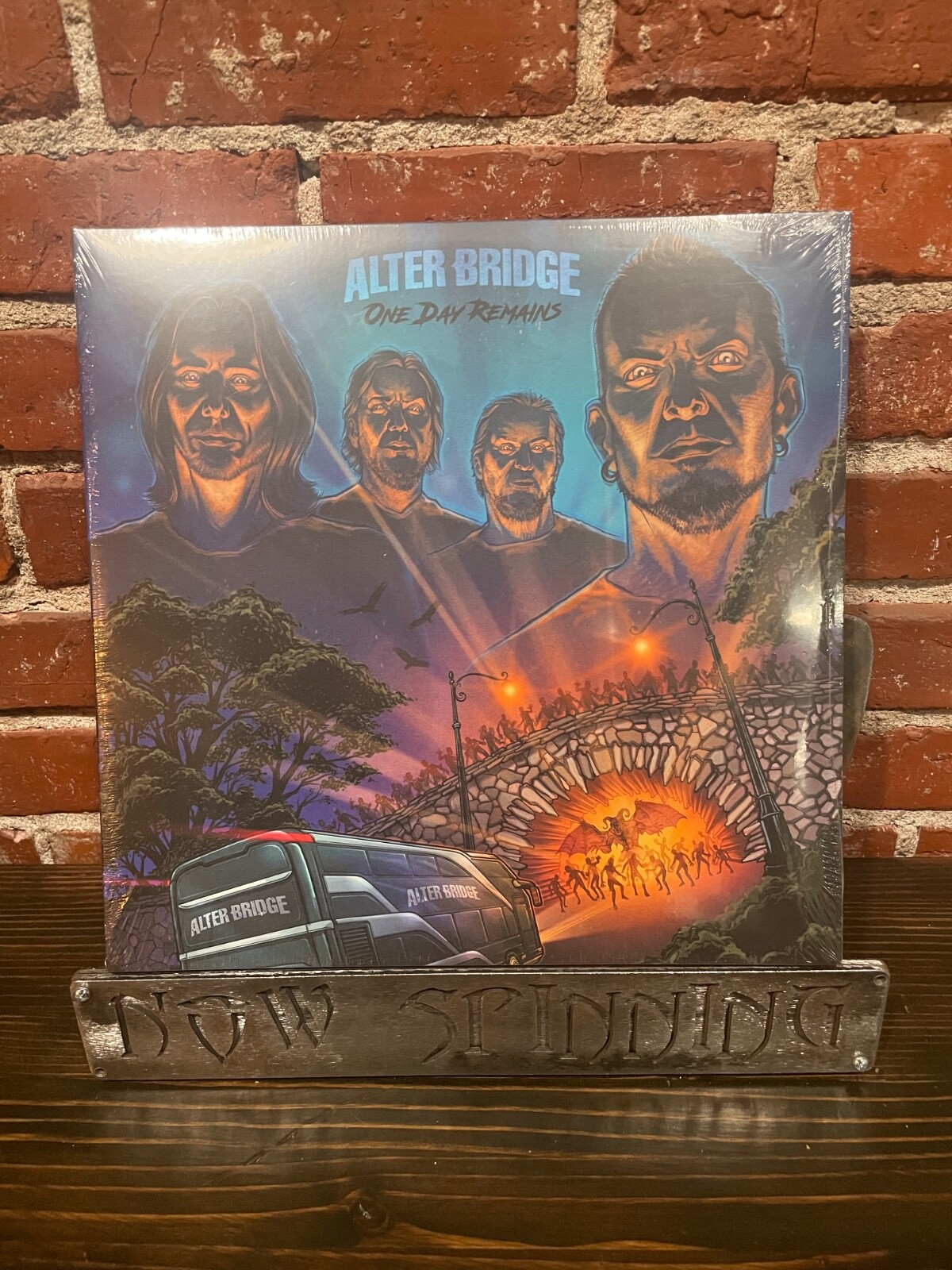 ALTER BRIDGE:One Day Remains LP Z2 Comics Edition Red Vinyl